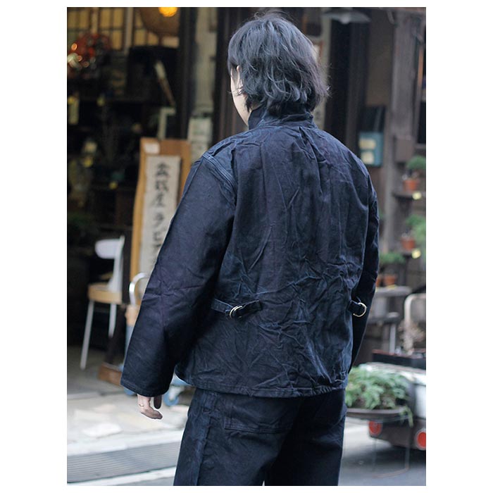 テンダー TENDER Co. デニムジャケット ブラックホール染め