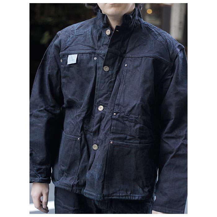 テンダー TENDER Co. デニムジャケット ブラックホール染め
