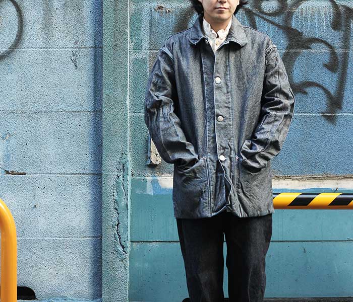 テンダー TENDER Co. デニムジャケット ブラックホール染め