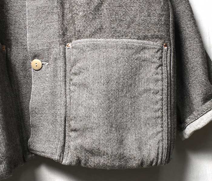 ƥ TENDER Co.  㥱å 饤ɥ åȥĥ 󥦥å դ TYPE 935 Collared Shepherd's Coat (935-SHEPHERD-19OZ-DNM-RINSE)