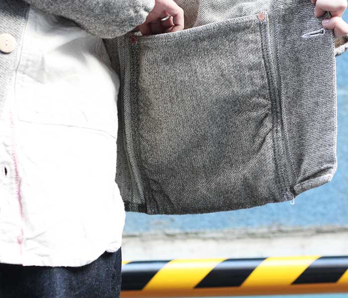 ƥ TENDER Co.  㥱å 饤ɥ åȥĥ 󥦥å դ TYPE 935 Collared Shepherd's Coat (935-SHEPHERD-19OZ-DNM-RINSE)