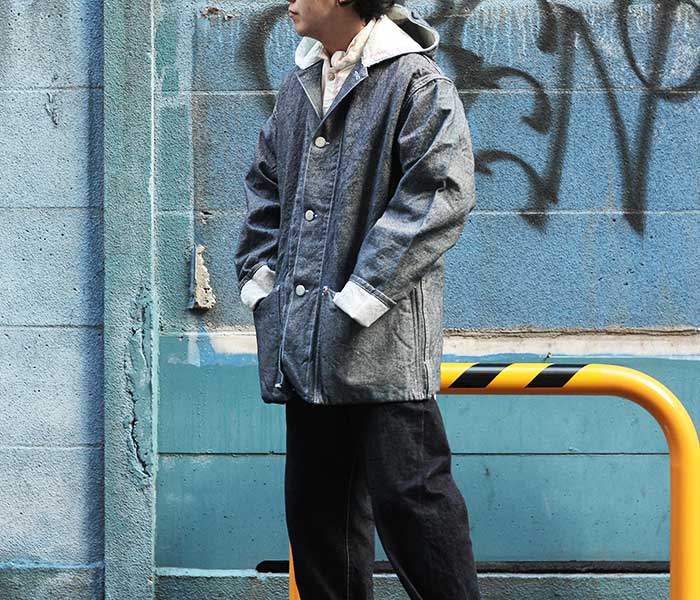 テンダー TENDER Co. 19oz デニム フーデッドジャケット ワン テンダー TENDER Co. 19oz デニム フーデッドジャケット ワン