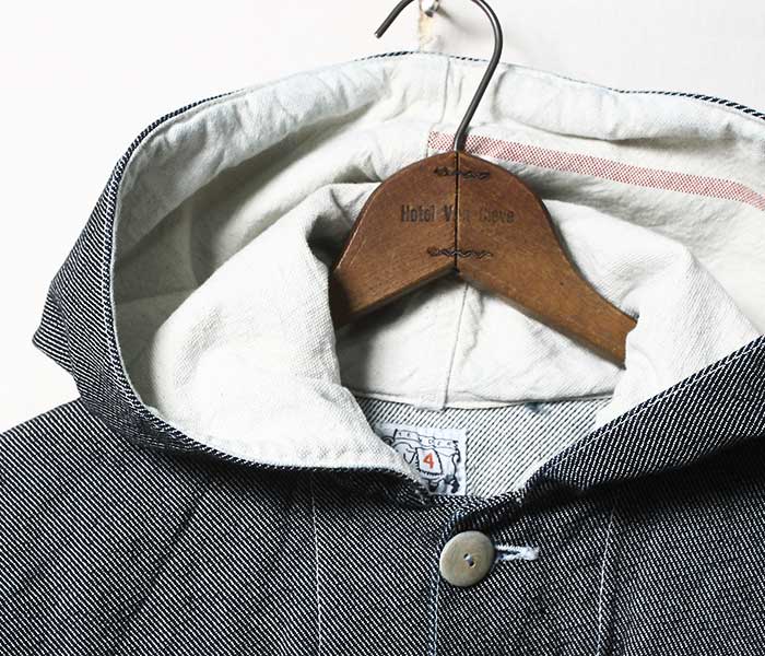 ƥ TENDER Co. ѹ 19oz ǥ˥ աǥåɥ㥱å 󥦥å ѡ TYPE 936 Hooded Shepherd's Coat (936-HOOD-19OZ-DNM-RINSE)