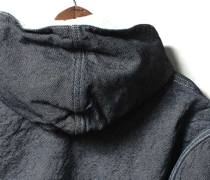 ƥ TENDER Co. ѹ 19oz ǥ˥ աǥåɥ㥱å 󥦥å ѡ TYPE 936 Hooded Shepherd's Coat (936-HOOD-19OZ-DNM-RINSE)