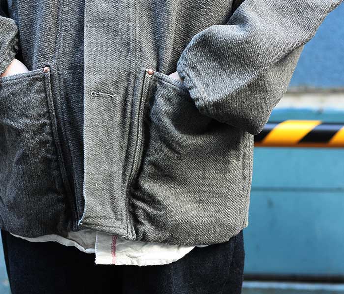 テンダー TENDER Co. フーデッドジャケット ライランドウール コットン