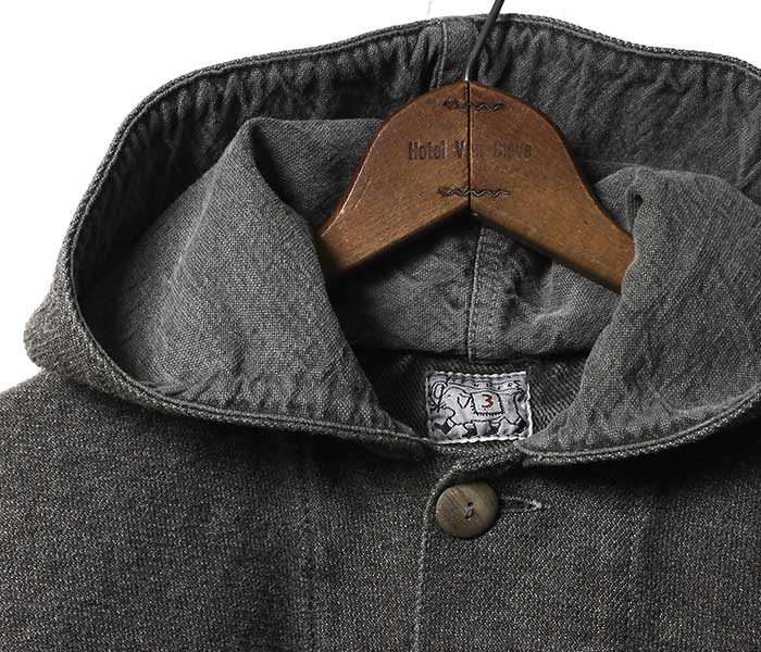 テンダー TENDER Co. フーデッドジャケット ライランドウール コットン