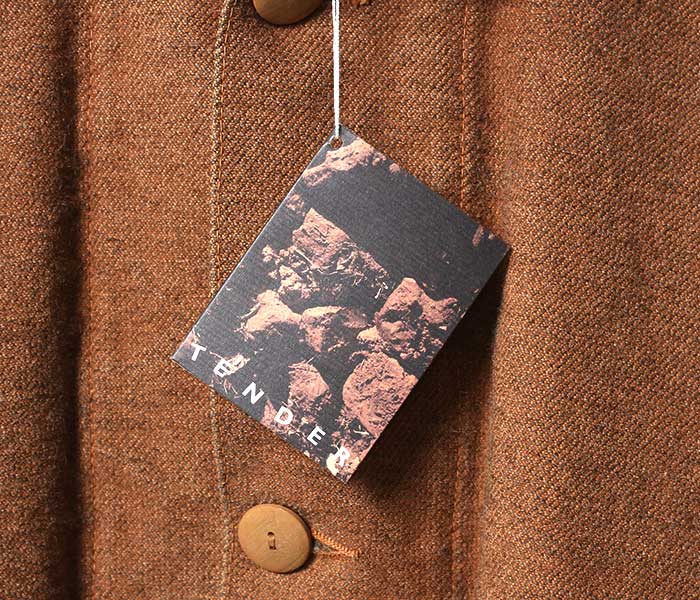 ƥ TENDER Co.  աǥåɥ㥱å 饤ɥ åȥĥ åɥ ѡ TYPE 936 Hooded Shepherd's Coat  (936-HOOD-WOOL-RED)