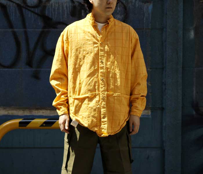 TENDER CO シャツ テンダー TENDER Co. アナトー染め BEEKEEPERS チェックキャリコ