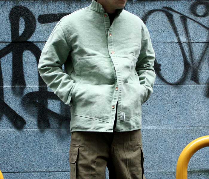 テンダー TENDER Co. ヤヌスシャツ ビリジアン JANUS SHIRT