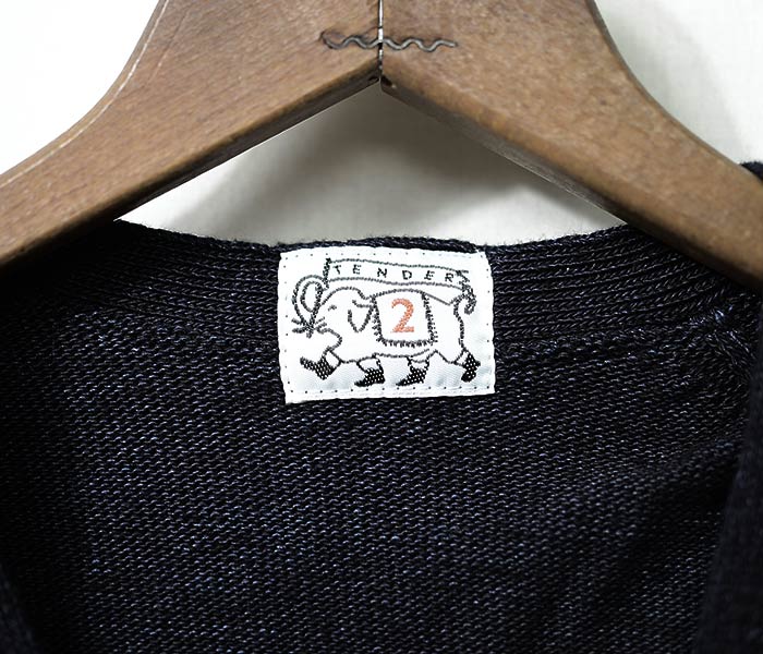 テンダー TENDER Co. INDIGO COTTON YARN ニット カーディガン テンダー TENDER Co. INDIGO COTTON YARN ニット カーディガン