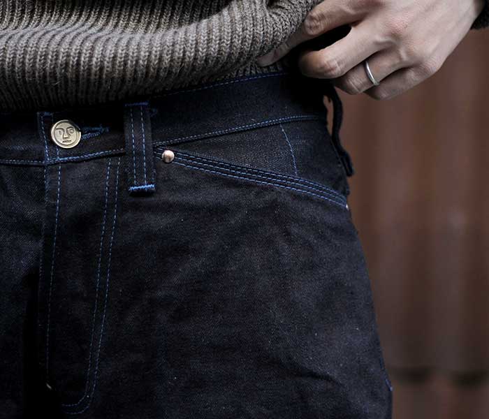 テンダー TENDER Co. 10周年モデル WOAD DYE デニム ジーパン