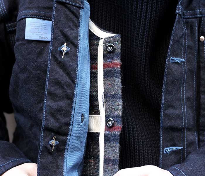 テンダー TENDER Co. 10周年モデル WOAD DYE デニム ジャケット