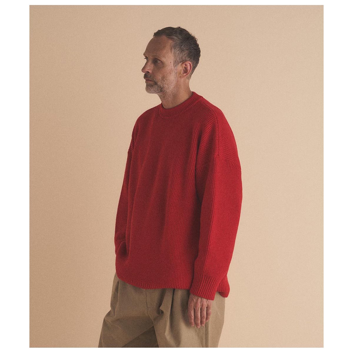 30%OFF セール ザ デイ THE DAY メリノウール クルーネック ニット