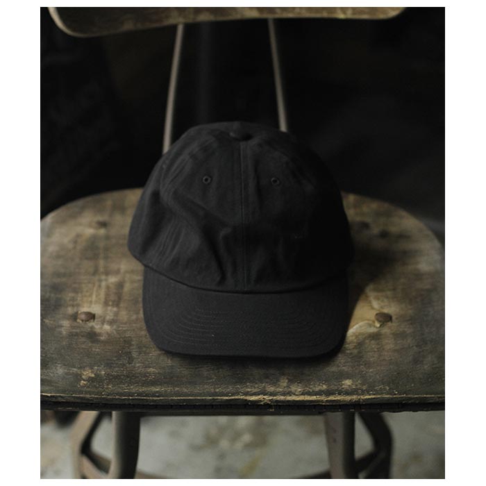 アルテリア ULTERIOR 備前ギャバジン 6パネル キャップ WASHED
