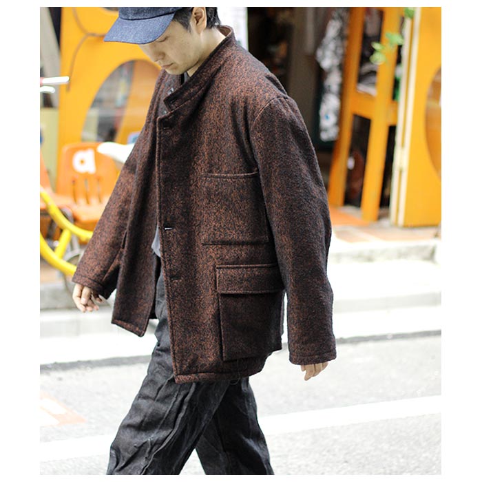 危うい｜COTTON BABY ALPACA TWEED S/C JKT｜ULTERIOR 23AW