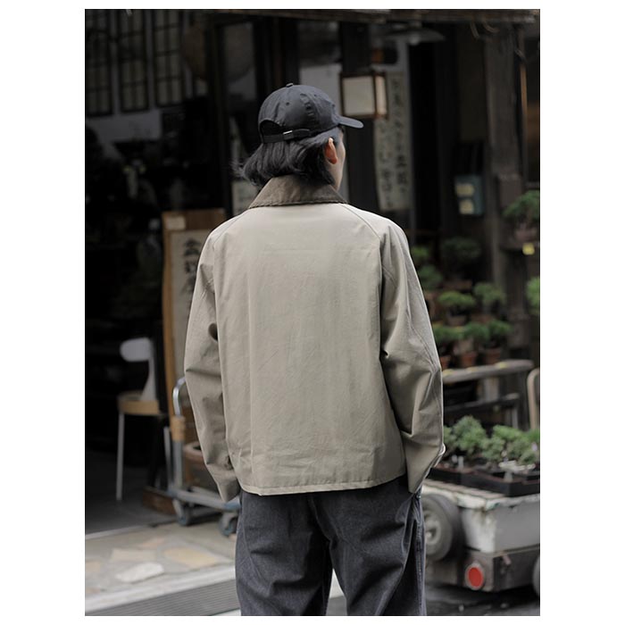 アルテリア ULTERIOR ウォッシュド シャンブレー ギャバジン