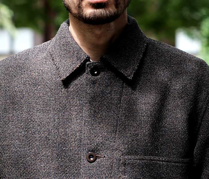 アルテリア ULTERIOR シェトランドウール シルク ツイード  