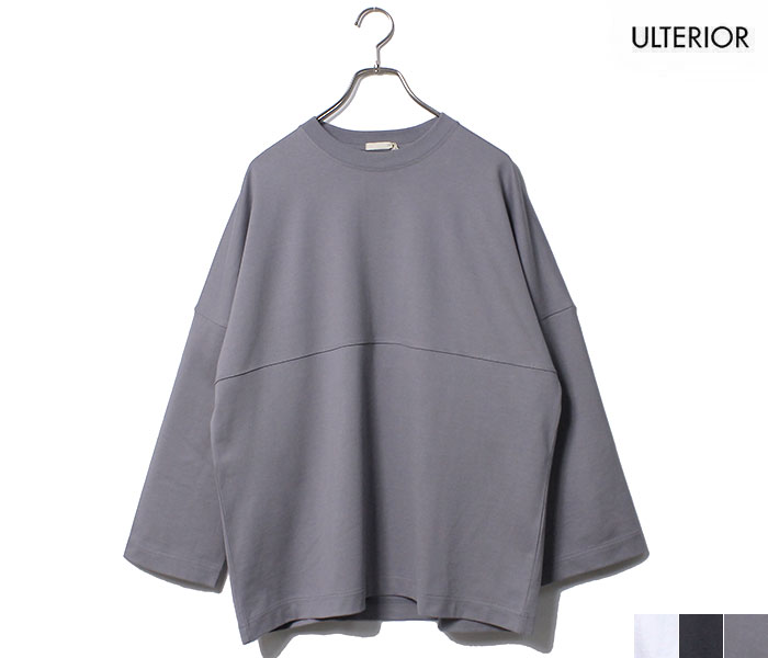 アルテリア ULTERIOR オーガニックコットン フットボールTシャツ アルテリア ULTERIOR オーガニックコットン フットボールTシャツ