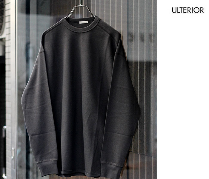【ULTERIOR】アルテリア オーガニックコットンフットボールTシャツ ロンT ULTERIOR】アルテリア オーガニックコットンフットボールTシャツ
