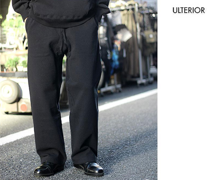 ULTERIOR アルテリア スウェット　パンツ グレー　ドメスティック　日本 ULTERIOR 2nd Delivery !! 7/16(金)から店頭、オンライン共に