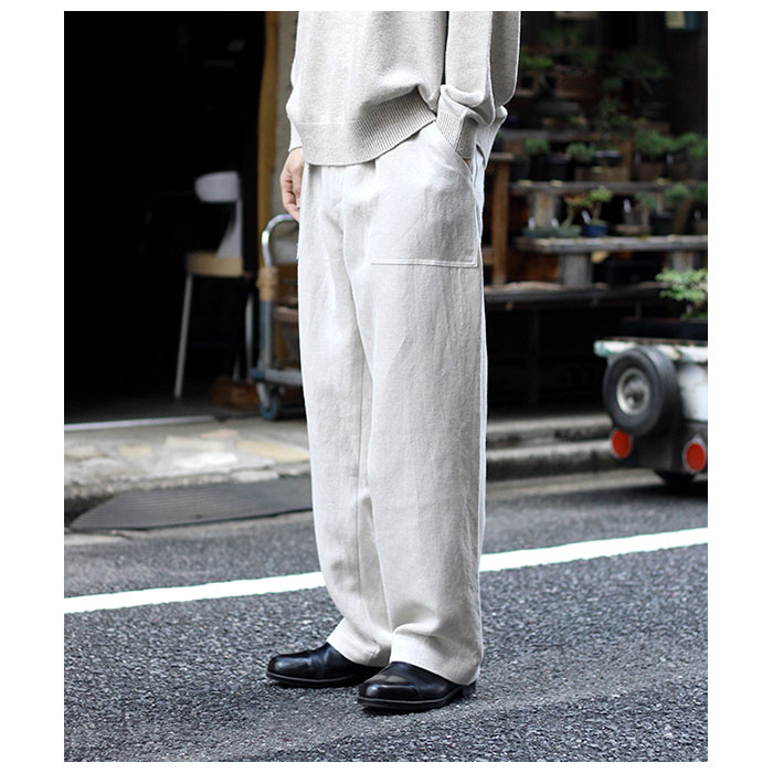 割引価格 アルテリア シャンブレーツイル ウォッシュド ULTERIOR パンツ