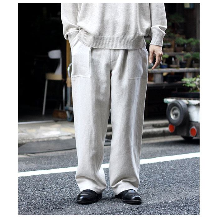 アルテリア ULTERIOR ウォッシュド スビン ツイル 52 トラウザー