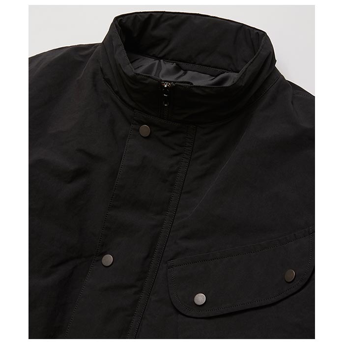 ULTERIOR ポプリンハンティングJKT 上代9.3万 ULTERIOR ナイロンポプリン ハンティングJKT 上代9.3万