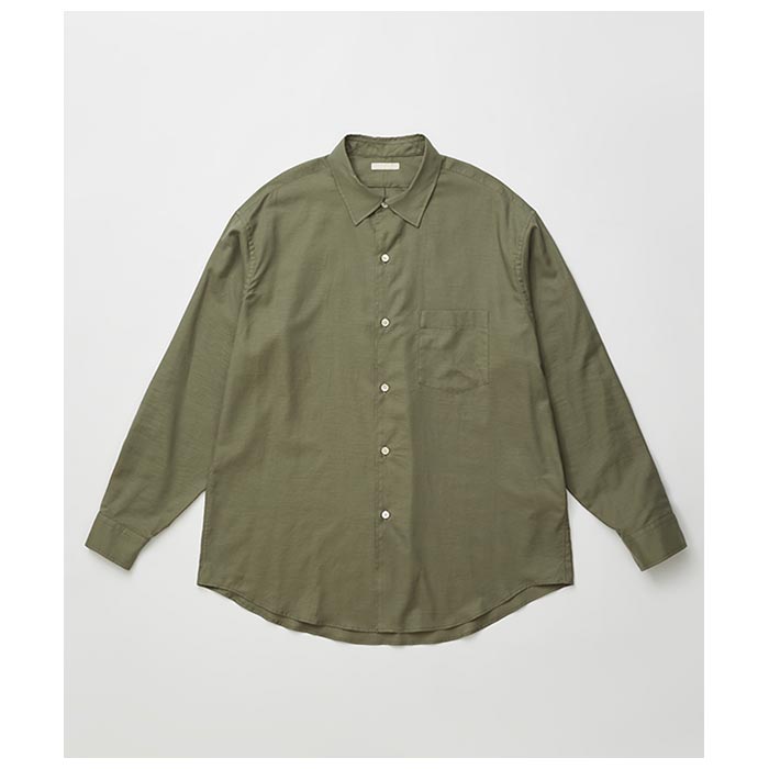 アルテリア ULTERIOR シルキー ソフト ツイルシャツ SILKY SOFT TWILL