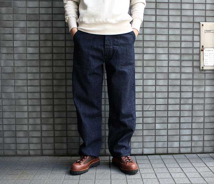 WAREHOUSE&CO. / Lot 1206 USN DENIM UTILITY PANTS