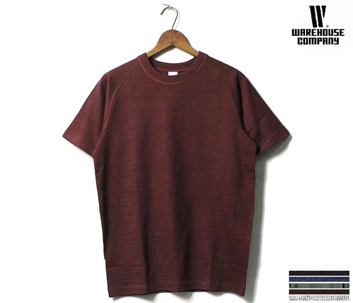 ウエアハウス WAREHOUSE フリーダムスリーブプレーンTシャツ