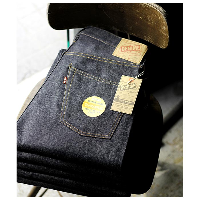 冬ギフト セ DENIME ドゥニーム ノンウォッシュ デニムパンツ モデル E BIG パンツ