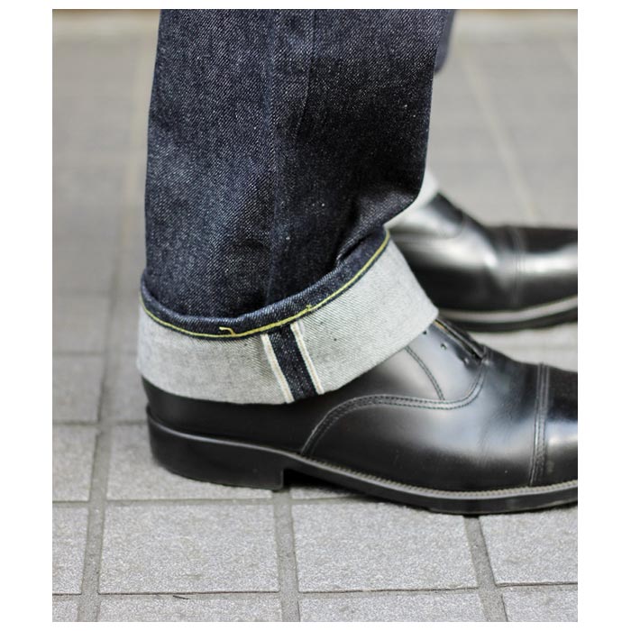 DENIME ドゥニーム BIG E モデル デニムパンツ ノンウォッシュ