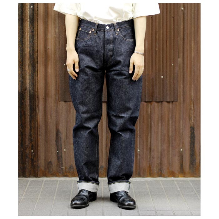 DENIME ドゥニーム BIG E モデル デニムパンツ ノンウォッシュ