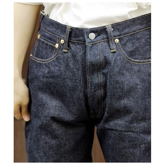 DENIME ドゥニーム BIG E モデル デニムパンツ ノンウォッシュ