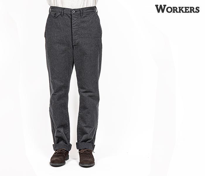 Workers ワーカーズ Officer Trousers Regular Fit オフィサー