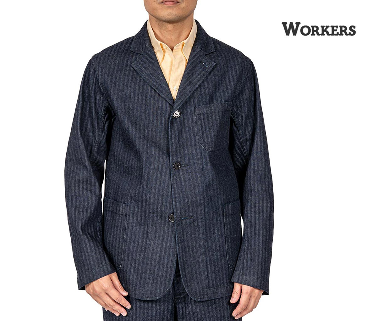 予約商品(お届け予定 1月頃以降) ワーカーズ WORKERS インディゴ