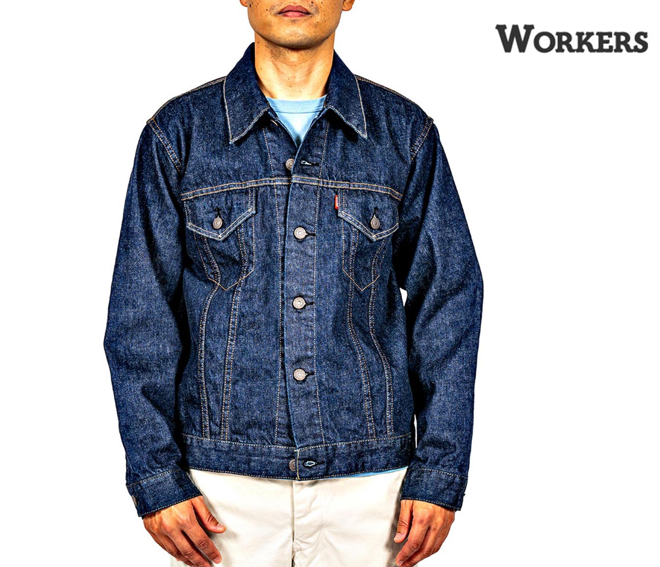 予約商品(お届け予定 2月頃以降) ワーカーズ WORKERS 3rdデニム