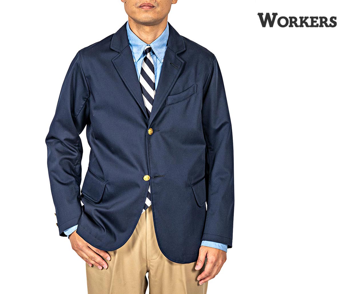 美品 WORKERS Moonglow Jacket 36サイズ セットアップ ワーカーズ WORKERS ウール トロピカル ムーングロー ブレザー