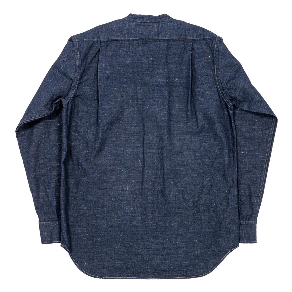 ワーカーズ WORKERS バンドカラーシャツ Band Collar Shirt Indigo