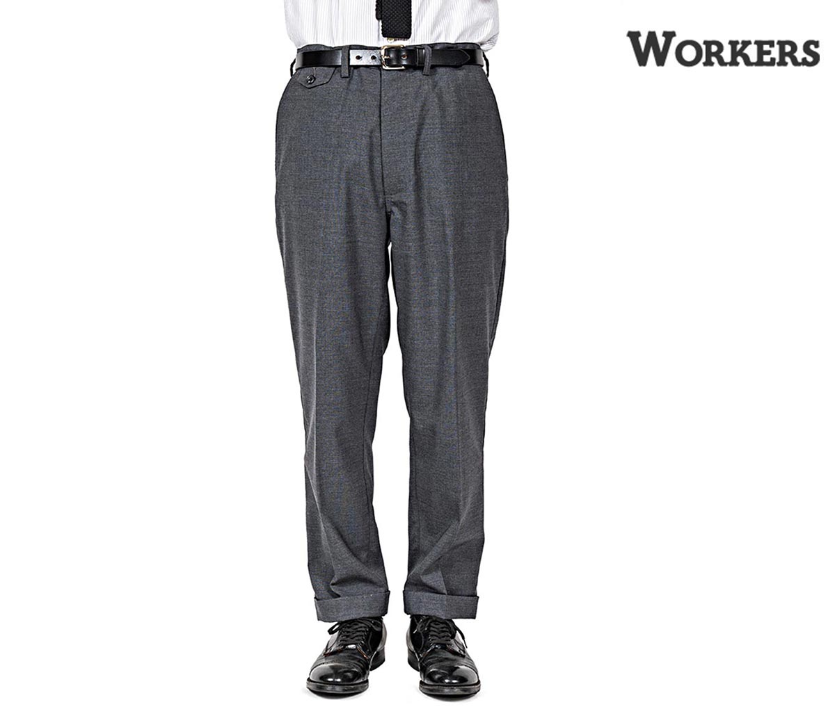 ワーカーズ WORKERS ウール トロピカル ムーングロー トラウザー
