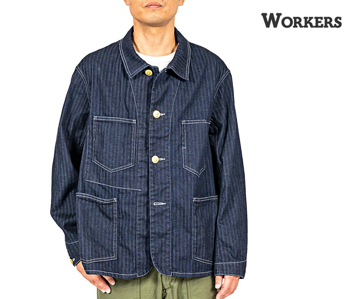 予約商品(お届け予定 3月頃以降) ワーカーズ WORKERS インディゴ