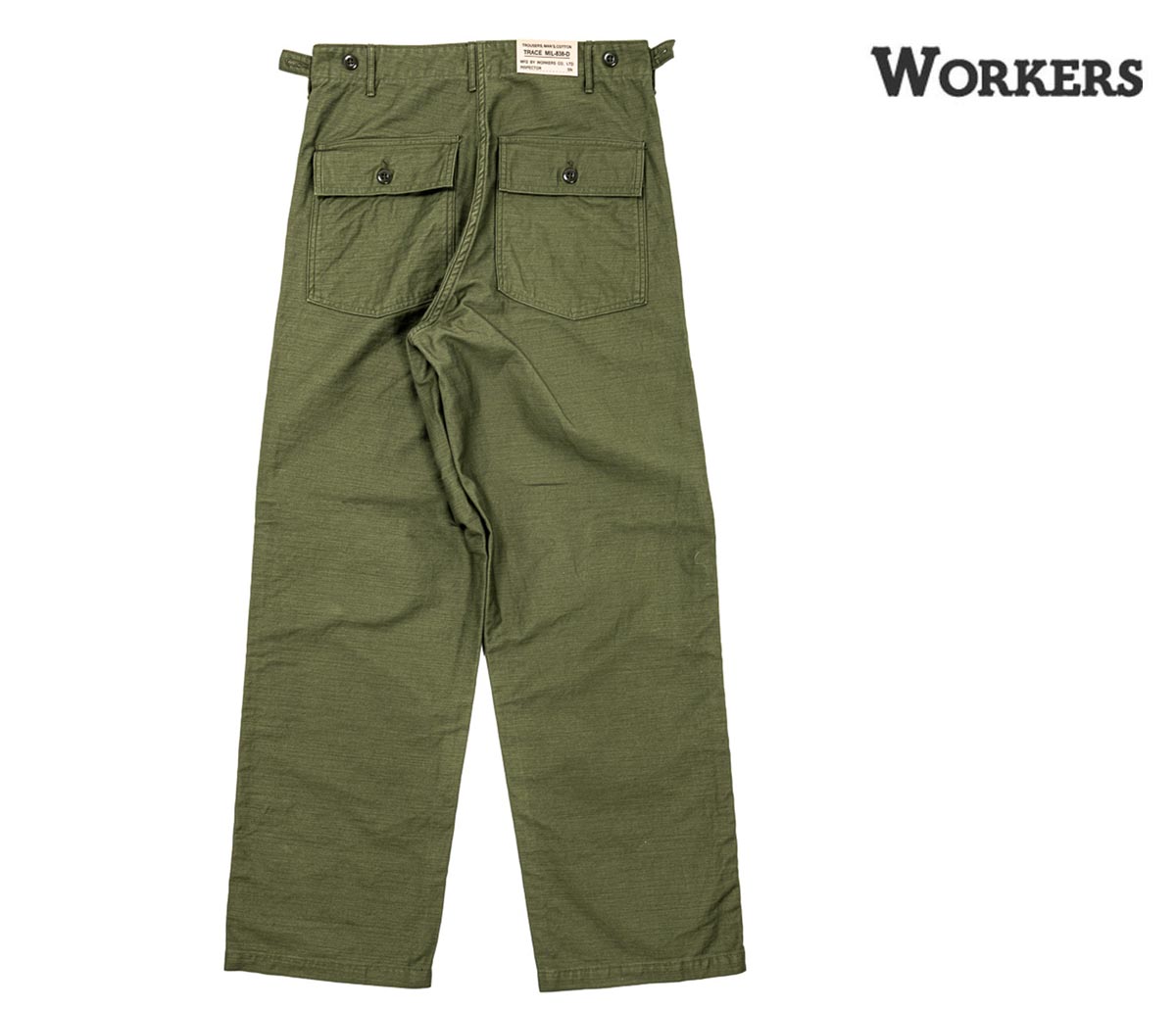予約商品(お届け予定 5月頃以降) ワーカーズ WORKERS ベイカーパンツ
