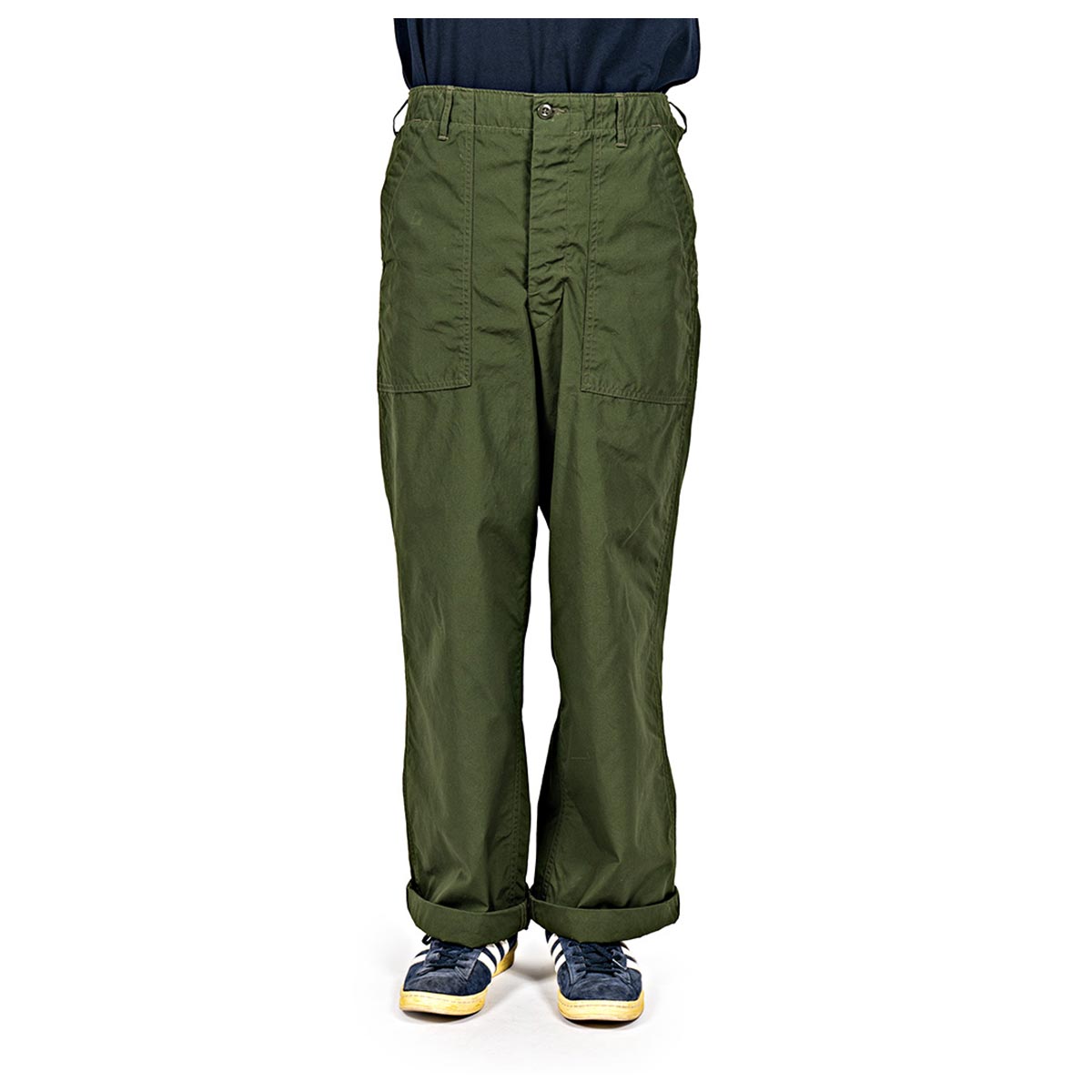 パンツ ALOUND TEPERED BAKER PANTS L 予約商品(お届け予定 5月頃以降) ワーカーズ WORKERS ODポプリン