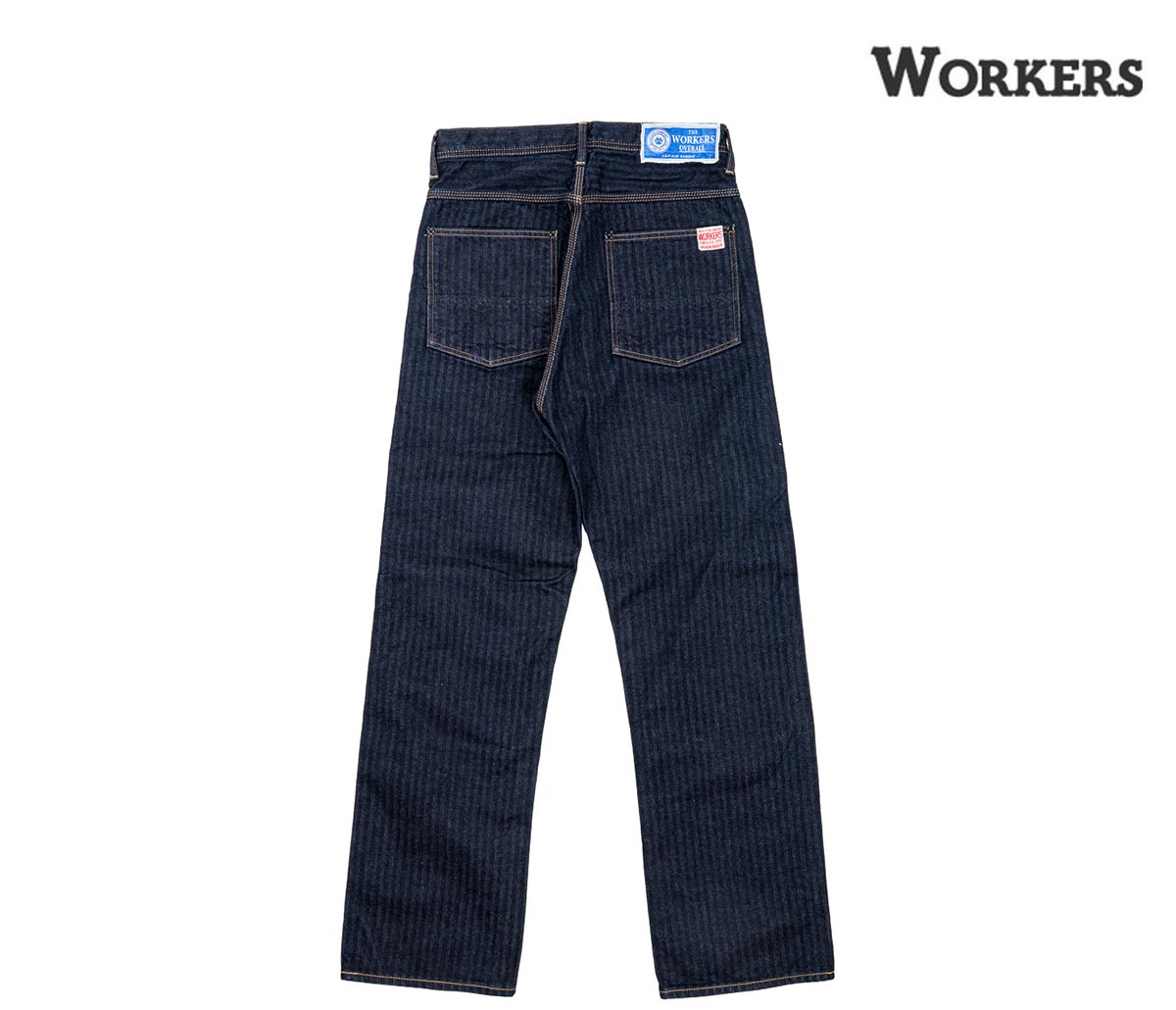 FILL THE BILL 25ss ダメージ加工 ヘリンボーンワークパンツ 1 予約商品(お届け予定 9月頃以降) ワーカーズ WORKERS Lot 815 ワーク