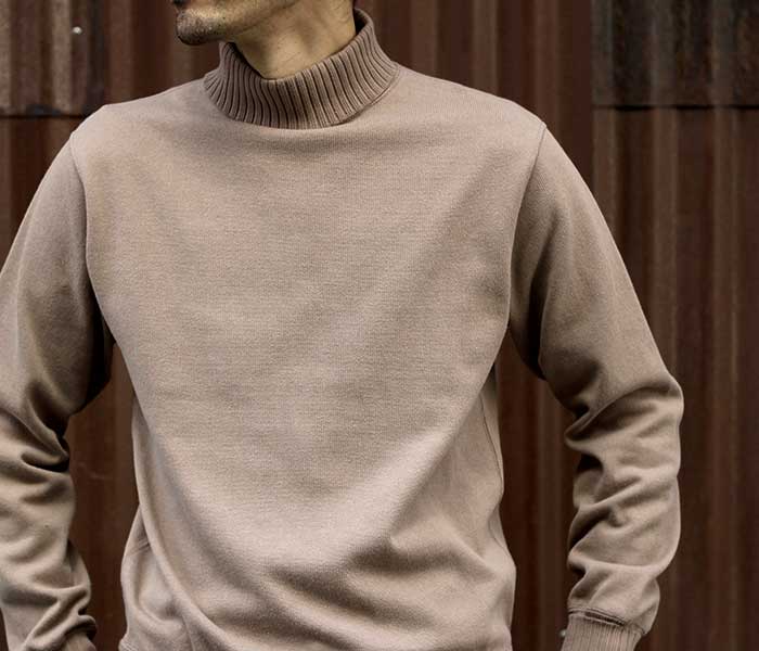 ワーカーズ WORKERS タートルネック RAFセーター コットンニット