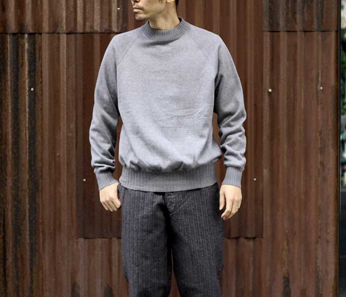 ワーカーズ WORKERS ラグランセーター コットンニット Raglan