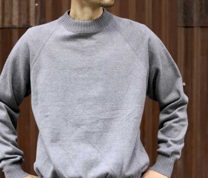 ワーカーズ WORKERS ラグランセーター コットンニット Raglan