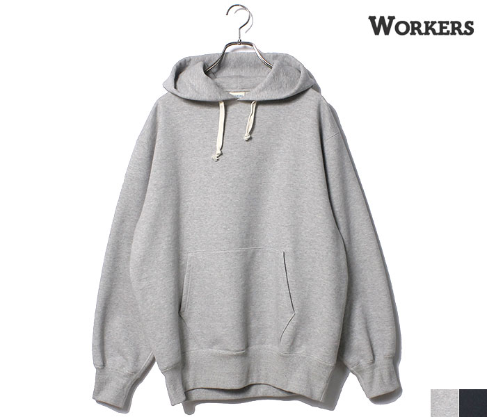 入荷nowオンラインストア WORKERS ワーカーズ ヘビー フーディー スウェットパーカー トップス