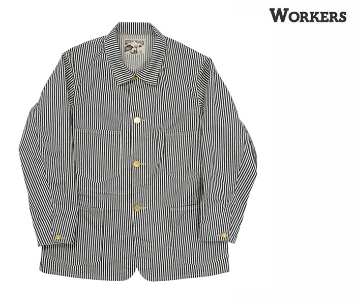 ワーカーズ WORKERS ヒッコリー カバーオール Queen of the road ワーカーズ WORKERS ヒッコリー カバーオール Queen of the road