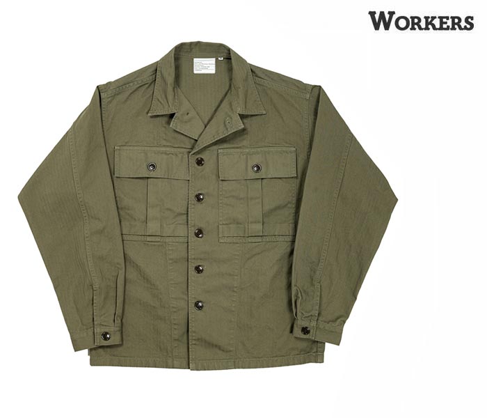極美 WORKERS M-43 シャツジャケット ワーカーズ - メルカリ